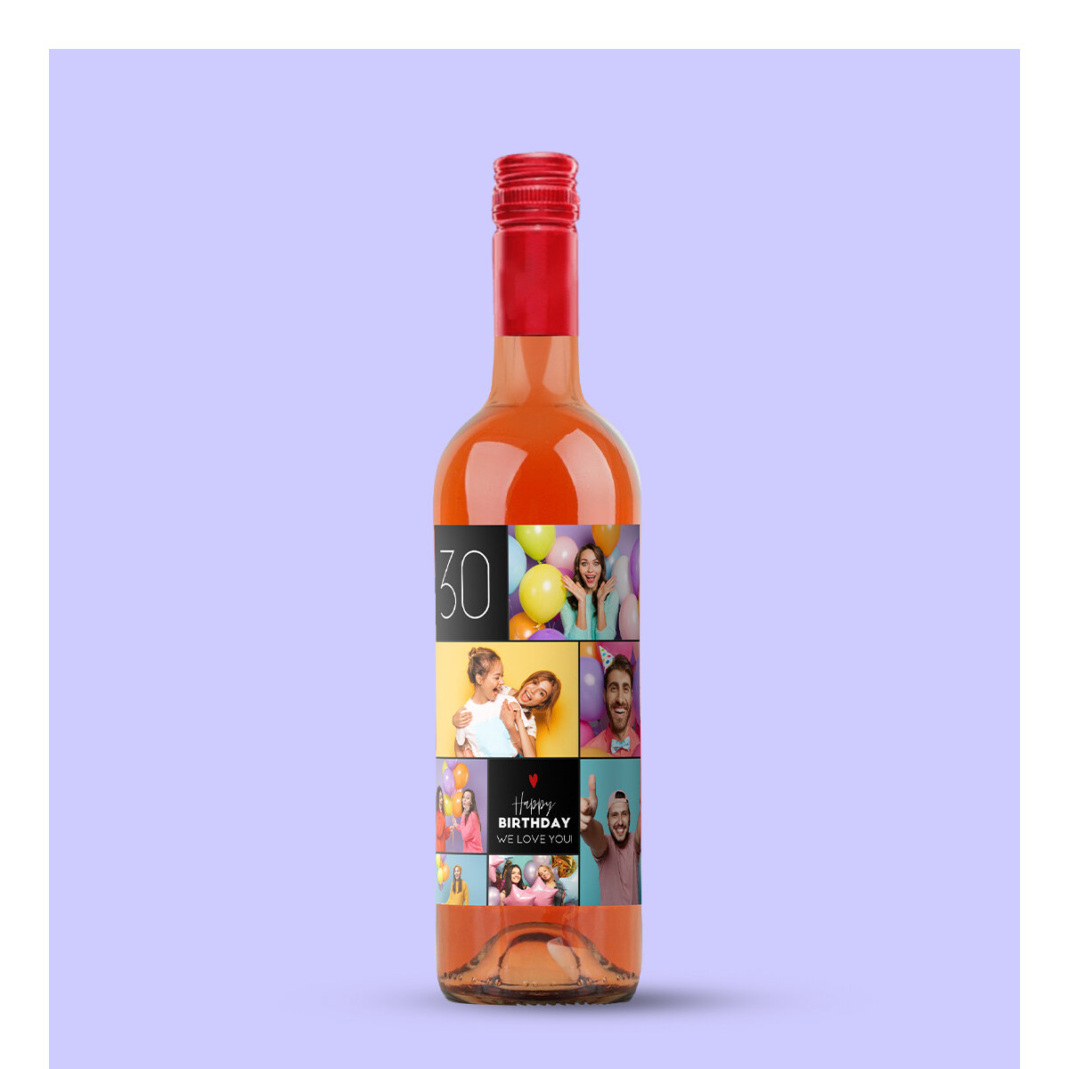 Vinos personalizados para cumpleaños